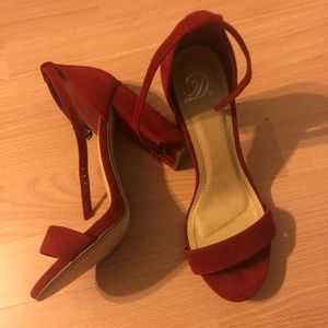 Ankle Strap Heeled Sandals